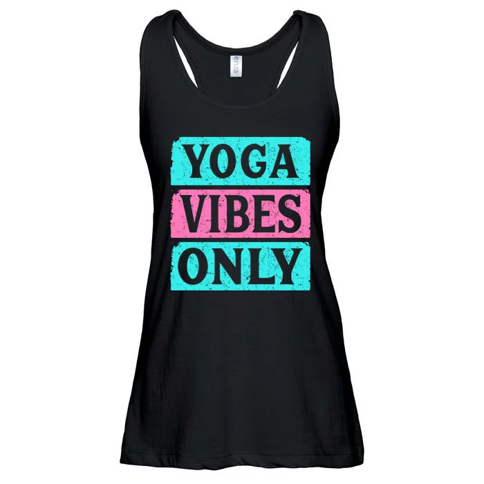 Yoga Vibes Only Ladies Essential Flowy Tank