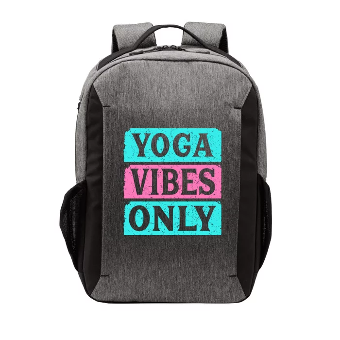 Yoga Vibes Only Vector Backpack