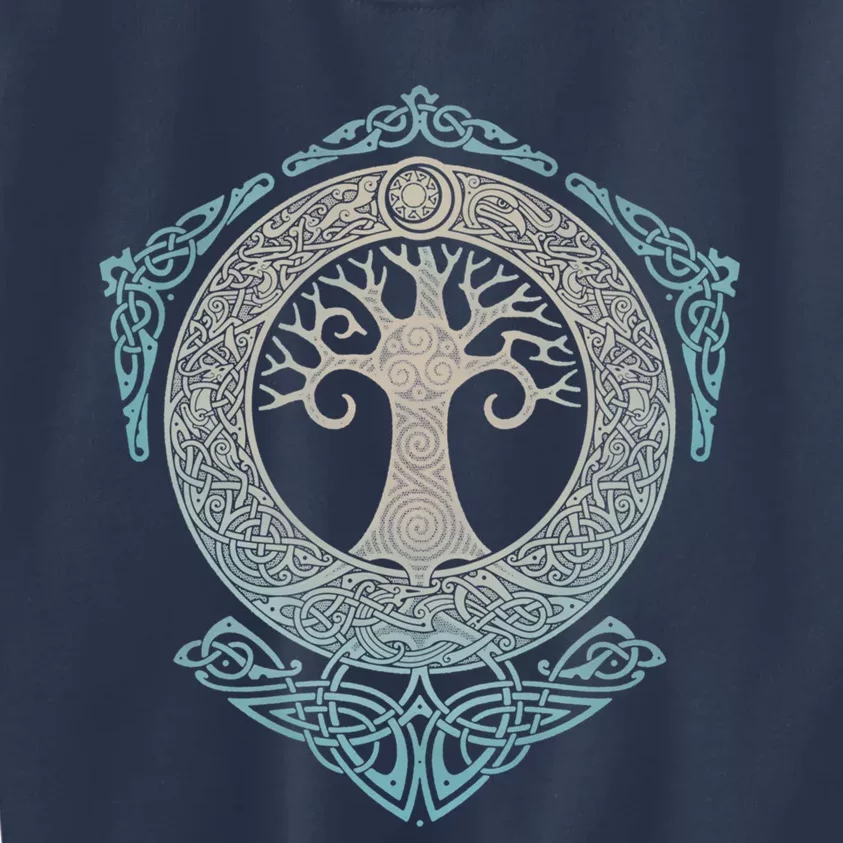 Yggdrasil.Tree Of Life. Kids Sweatshirt