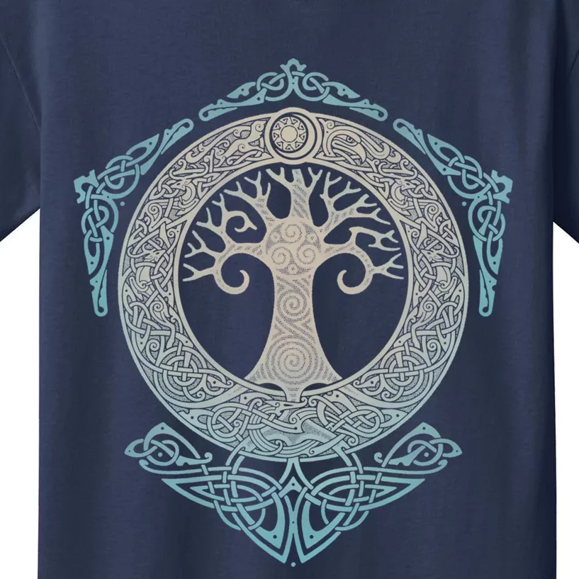 Yggdrasil.Tree Of Life. Kids T-Shirt