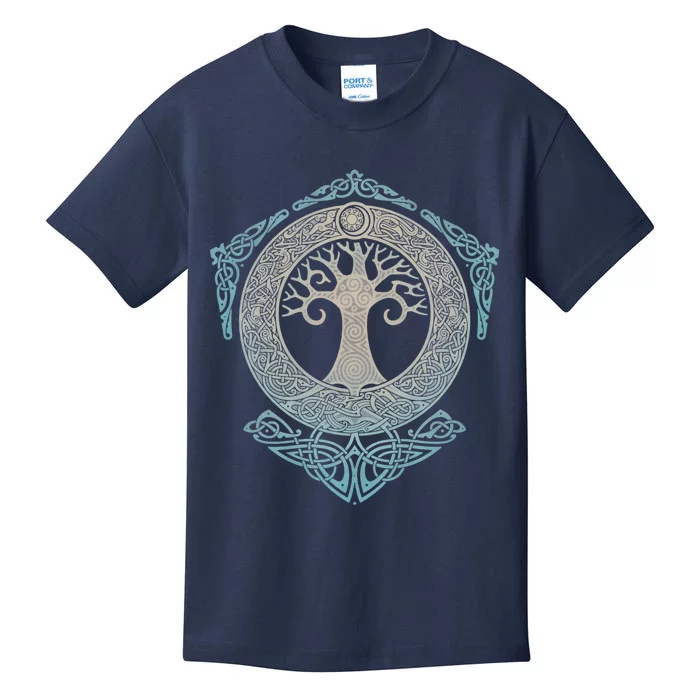 Yggdrasil.Tree Of Life. Kids T-Shirt