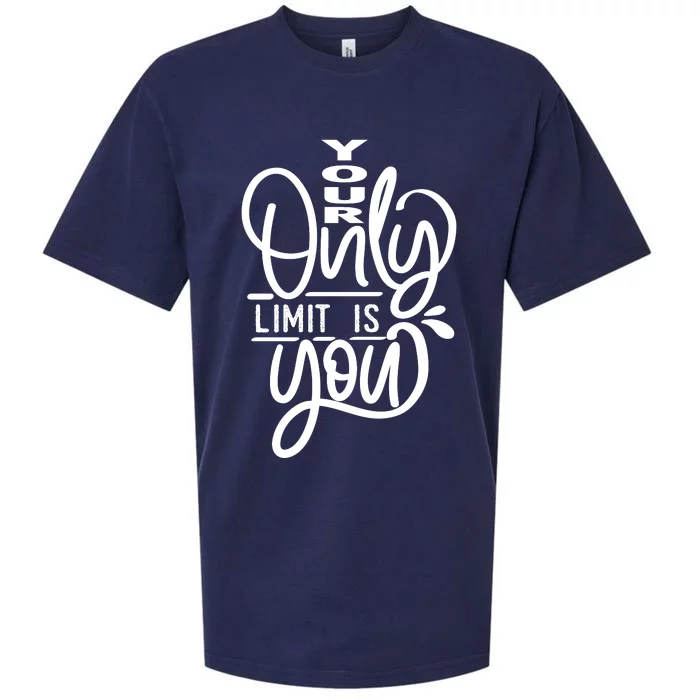 Your Only Limit Is You Sueded Cloud Jersey T-Shirt