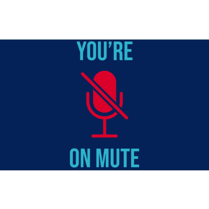 You're On Mute Funny Meme Bumper Sticker