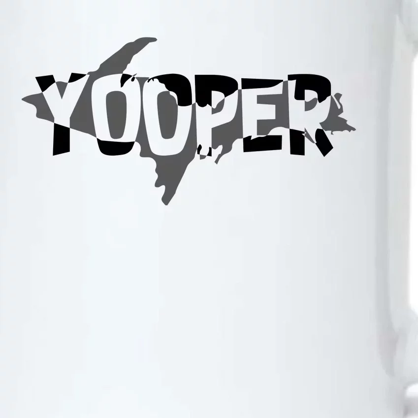 Yooper MI Upper Peninsula Michigan Black Color Changing Mug