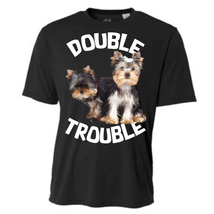 Yorkie Double Trouble Cooling Performance Crew T-Shirt