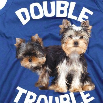 Yorkie Double Trouble Tank Top