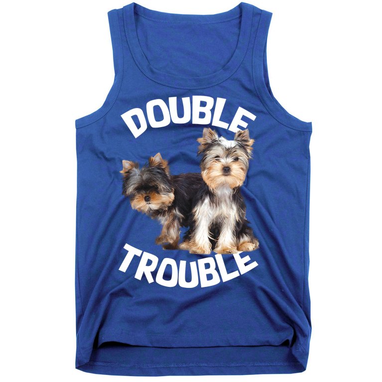Yorkie Double Trouble Tank Top