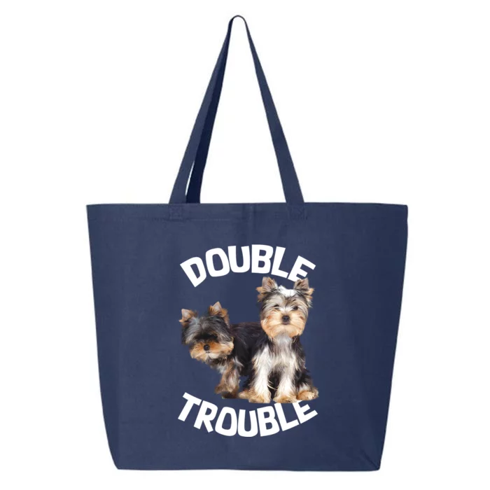 Yorkie Double Trouble 25L Jumbo Tote