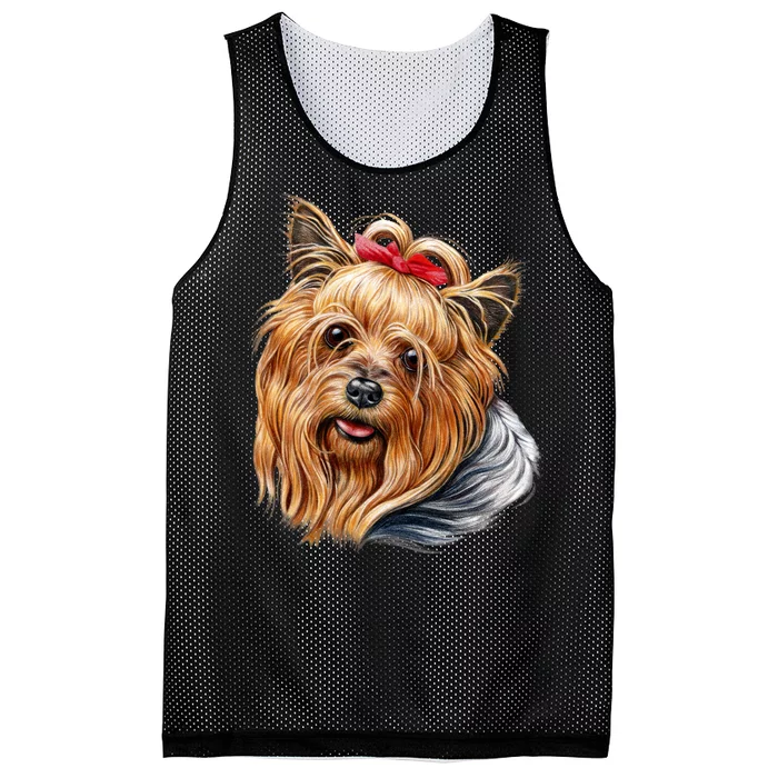 Yorkie Girl Mesh Reversible Basketball Jersey Tank