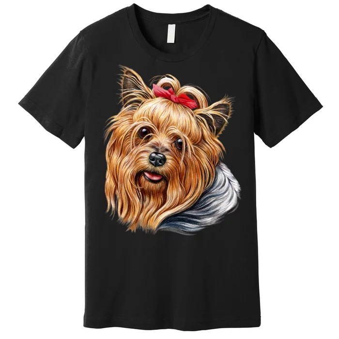 Yorkie Girl Premium T-Shirt