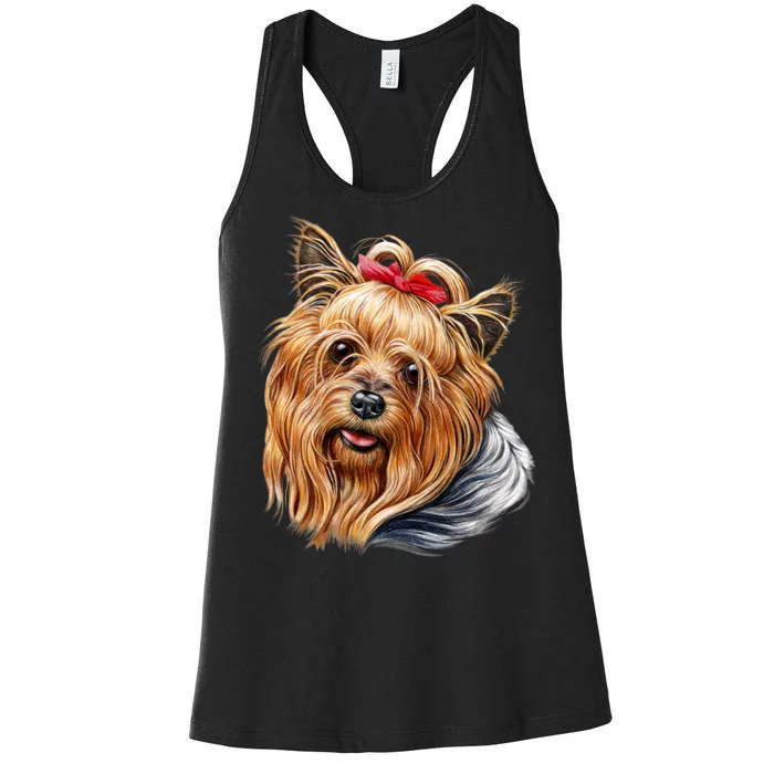 Yorkie Girl Women's Racerback Tank