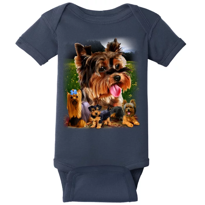 Yorkshire Terrier Baby Bodysuit