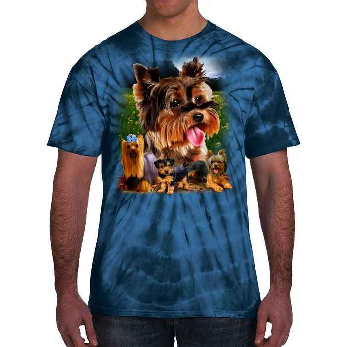 Yorkshire Terrier Tie-Dye T-Shirt