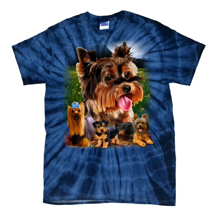 Yorkshire Terrier Tie-Dye T-Shirt