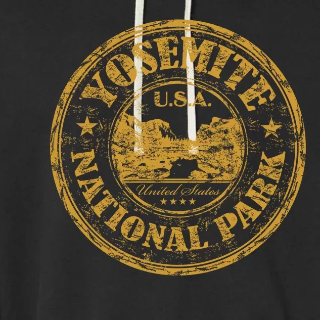 Yosemite National Park Garment-Dyed Fleece Hoodie