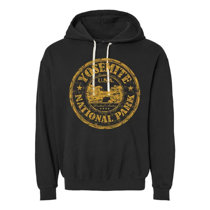 Yosemite National Park Garment-Dyed Fleece Hoodie