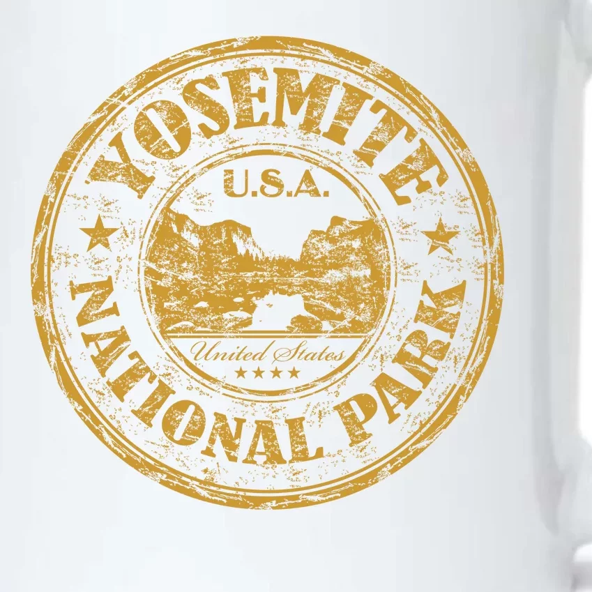 Yosemite National Park Black Color Changing Mug