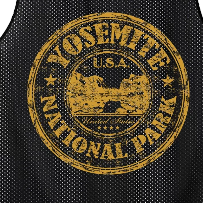 Yosemite National Park Mesh Reversible Basketball Jersey Tank