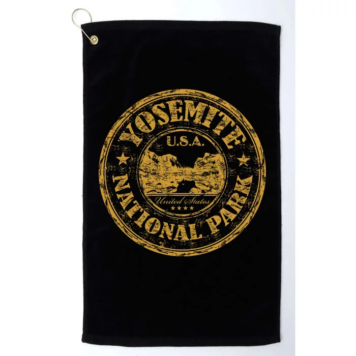 Yosemite National Park Platinum Collection Golf Towel