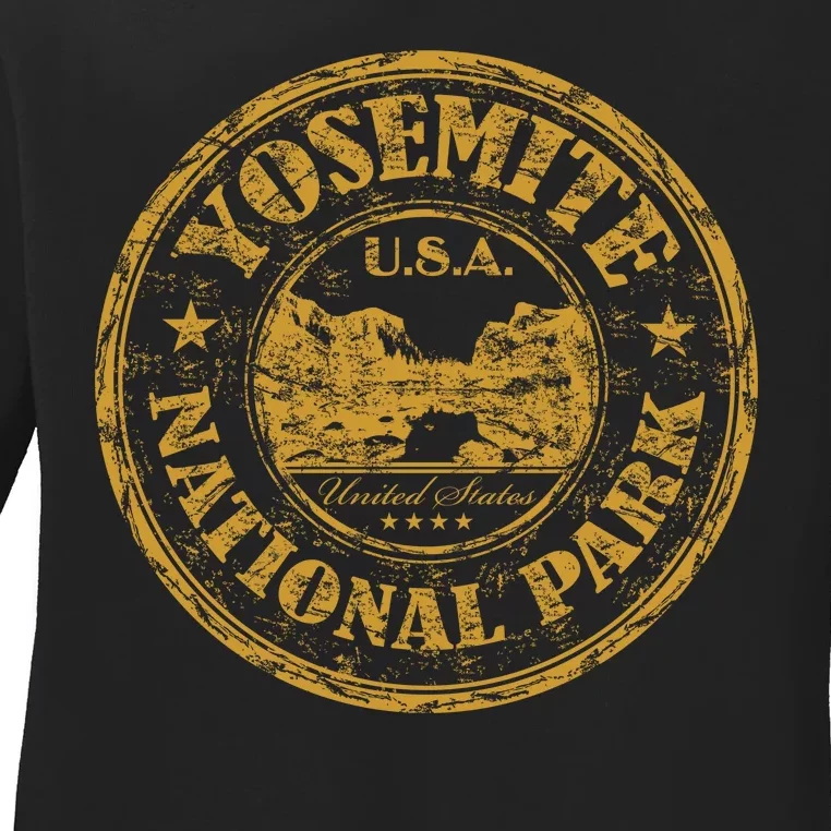 Yosemite National Park Ladies Long Sleeve Shirt