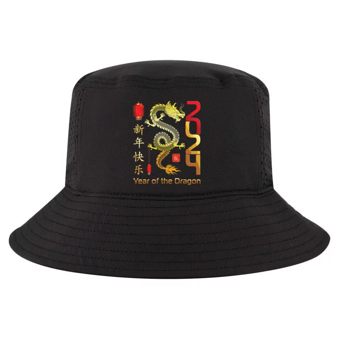 Year Of The Dragon 2024 Lunar New Year Chinese New Year 2024 Cool Comfort Performance Bucket Hat