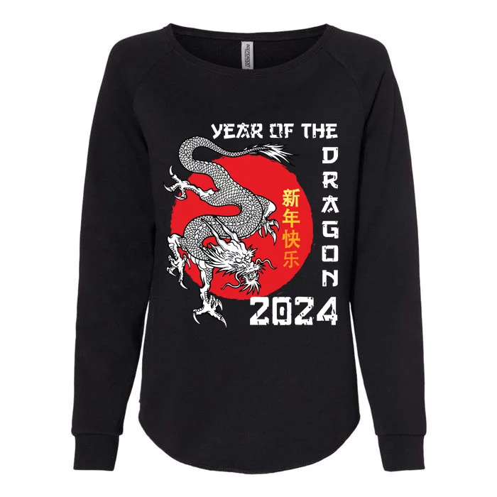 Year Of The Dragon 2024 Lunar New Year Chinese New Year 2024 Womens California Wash Sweatshirt