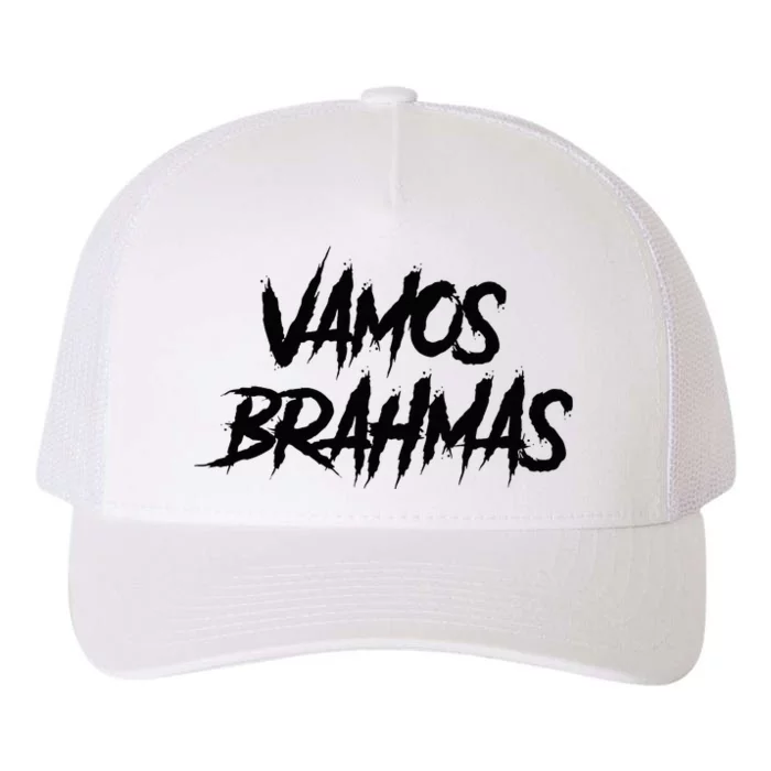 Yellow Out The Dome Brahmas San Antonio Football Tailgate Yupoong Adult 5-Panel Trucker Hat