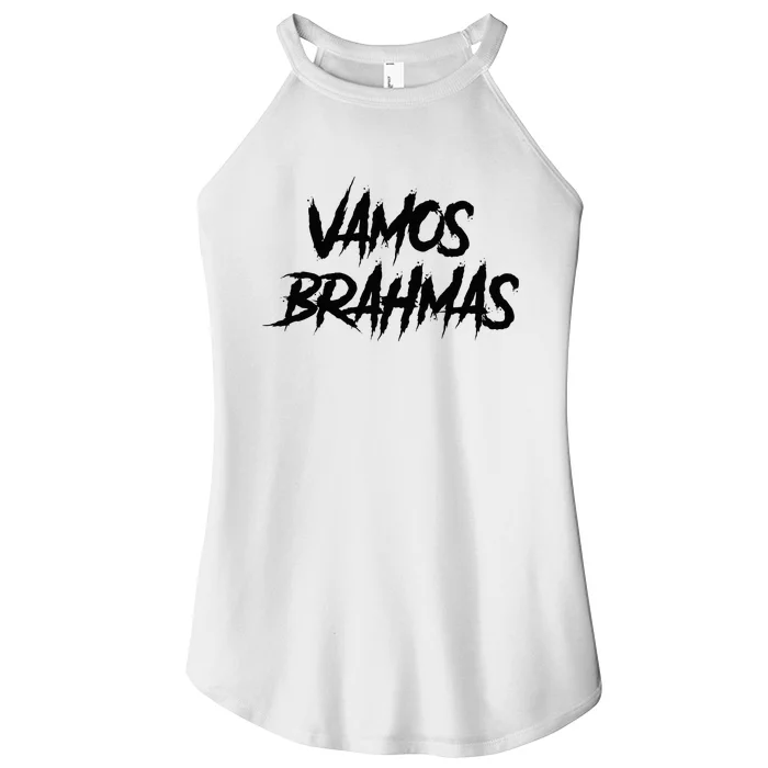 Yellow Out The Dome Brahmas San Antonio Football Tailgate Women’s Perfect Tri Rocker Tank