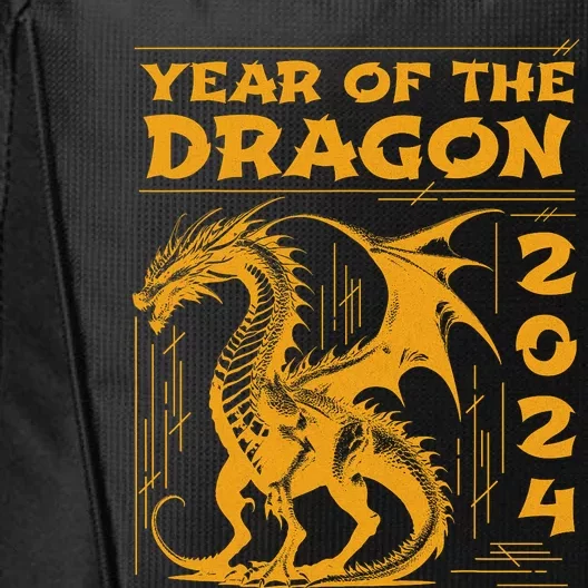 Year Of The Dragon 2024 Lunar New Year Chinese New Year 2024 City Backpack