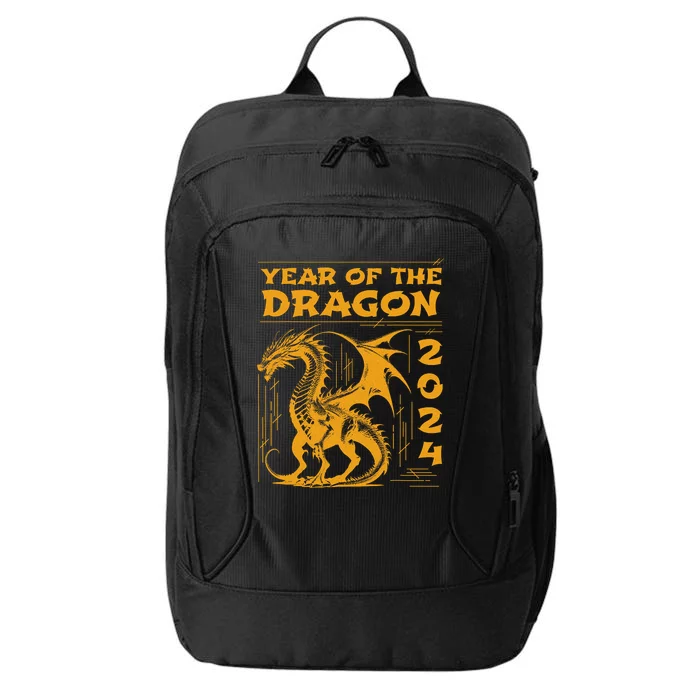 Year Of The Dragon 2024 Lunar New Year Chinese New Year 2024 City Backpack