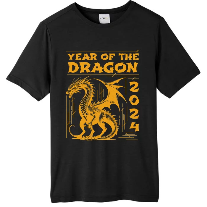 Year Of The Dragon 2024 Lunar New Year Chinese New Year 2024 ChromaSoft Performance T-Shirt