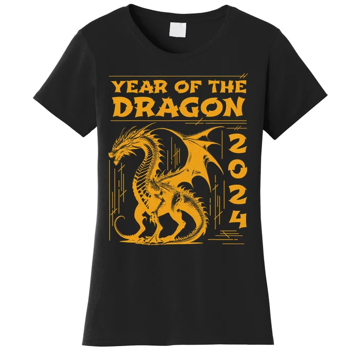 Year Of The Dragon 2024 Lunar New Year Chinese New Year 2024 Women's T-Shirt