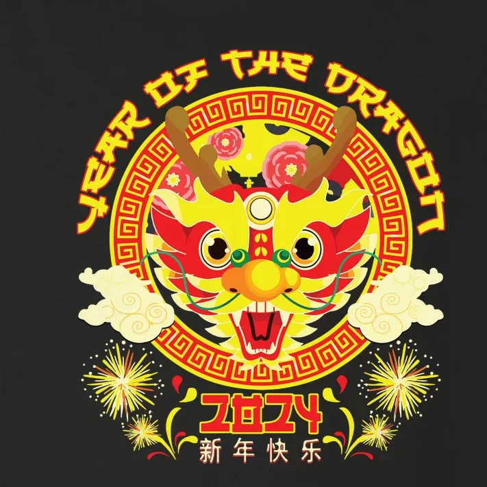 Year Of The Dragon 2024 Lunar New Year 2024 Chinese New Year Toddler Long Sleeve Shirt