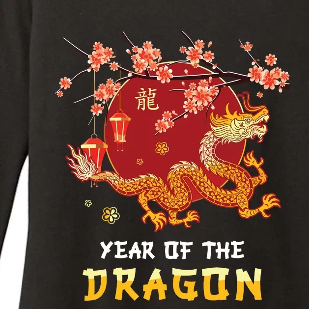 Year Of The Dragon 2024 Lunar New Year Chinese New Year 2024 Womens CVC Long Sleeve Shirt