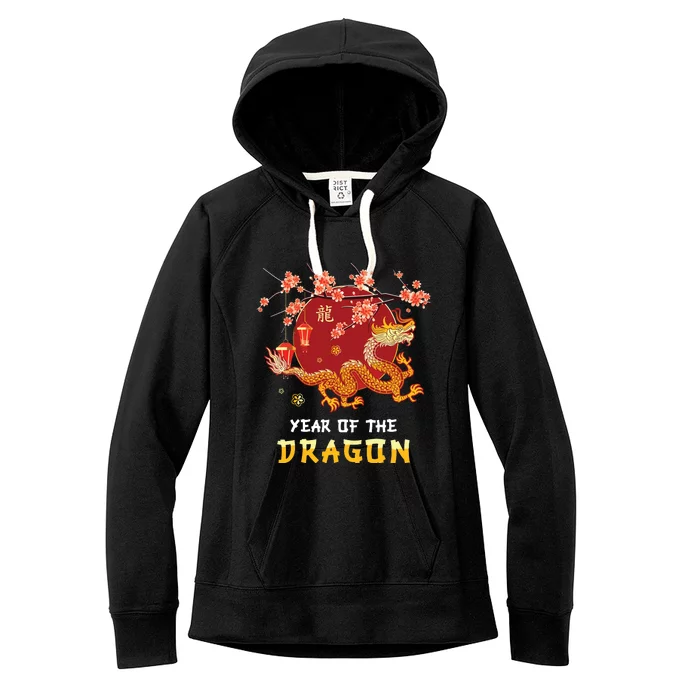 Year Of The Dragon 2024 Lunar New Year Chinese New Year 2024 Women's Fleece Hoodie