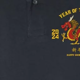 Year Of The Dragon 2024 Lunar New Year Chinese New Year 2024 Softstyle Adult Sport Polo