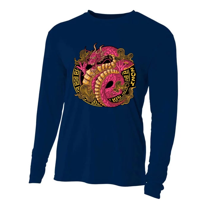 Year Of The Dragon Happy Chinese New Year 2024 Cooling Performance Long Sleeve Crew