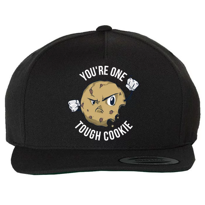 Youre One Tough Cookie Gift Wool Snapback Cap