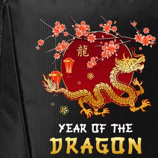 Year Of The Dragon 2024 Lunar New Year Chinese New Year 2024 City Backpack