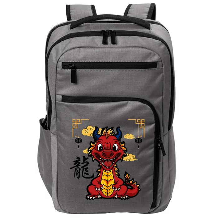 Year of the Dragon 2024 Chinese New Year Zodiac Lunar Impact Tech Backpack