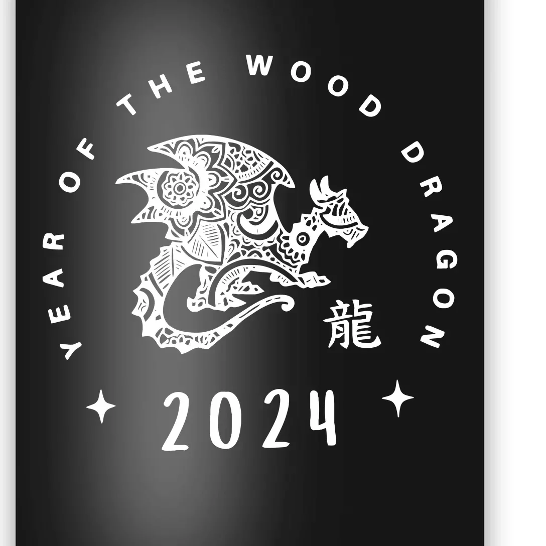 Year Of The Dragon 2024 Zodiac Chinese New Year 2024 Poster