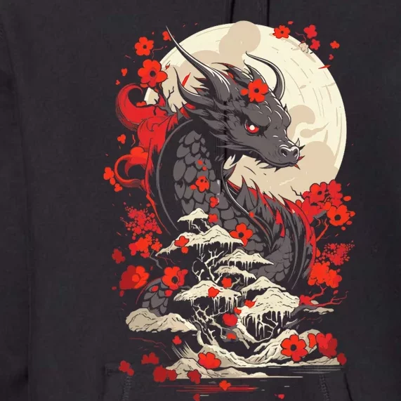 Year Of The Dragon Zodiac Lunar New Year 2024 Premium Hoodie