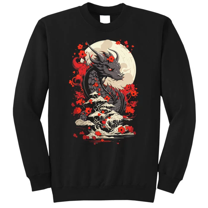 Year Of The Dragon Zodiac Lunar New Year 2024 Tall Sweatshirt