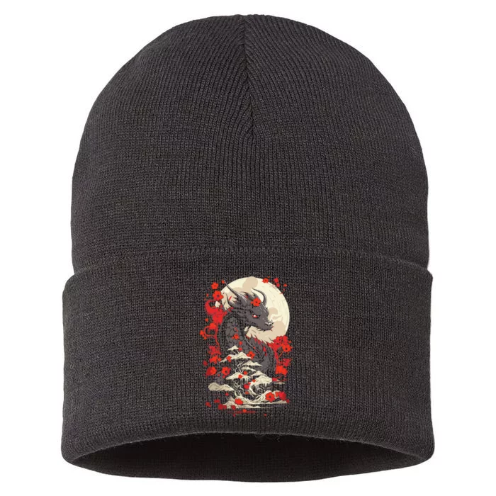 Year Of The Dragon Zodiac Lunar New Year 2024 Sustainable Knit Beanie