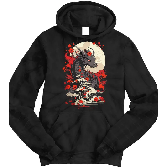 Year Of The Dragon Zodiac Lunar New Year 2024 Tie Dye Hoodie