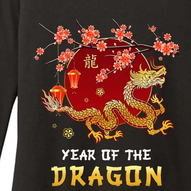 Year Of The Dragon 2024 Lunar New Year Chinese New Year 2024 Womens CVC Long Sleeve Shirt