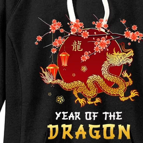 Year Of The Dragon 2024 Lunar New Year Chinese New Year 2024 Women's Fleece Hoodie