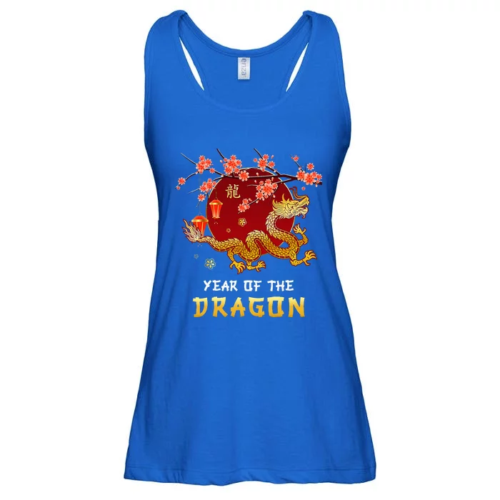 Year Of The Dragon 2024 Lunar New Year Chinese New Year 2024 Ladies Essential Flowy Tank