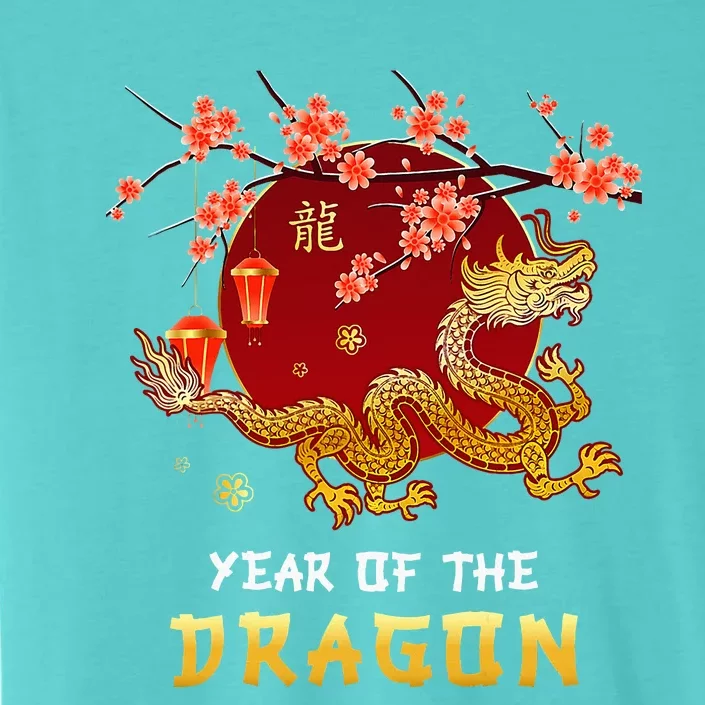 Year Of The Dragon 2024 Lunar New Year Chinese New Year 2024 ChromaSoft Performance T-Shirt