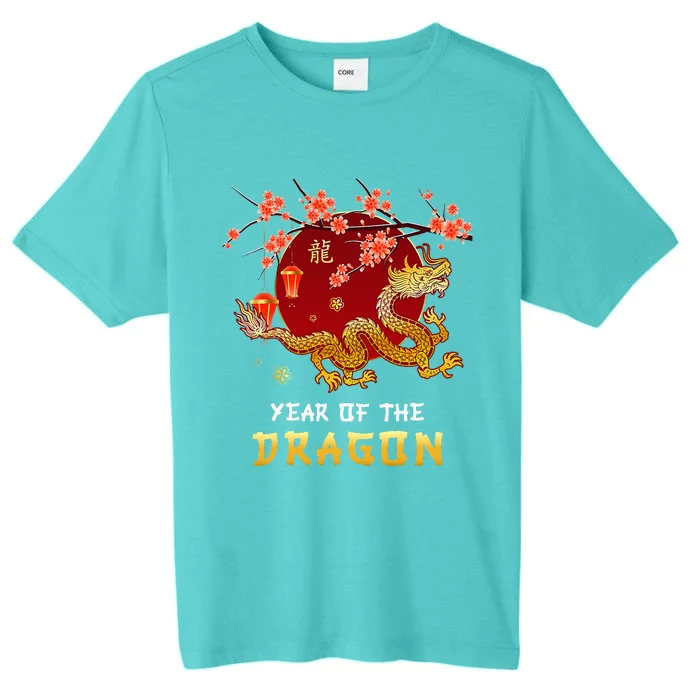 Year Of The Dragon 2024 Lunar New Year Chinese New Year 2024 ChromaSoft Performance T-Shirt